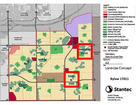 Southwest Edmonton Zoning & Estimated Time frame