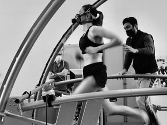 Tests à l'INSEP pour Lola et Lucas.