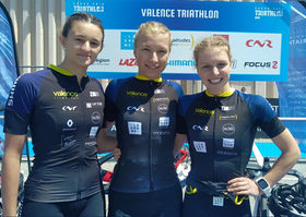 1ère étage du Grand Prix FFTRI de Triathlon à Fréjus