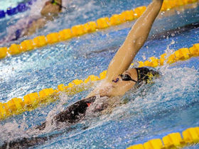Lancement de la saison 2018 de natation, Mathilde Cini ouvre le bal sur l'Open des Alpes. Les je