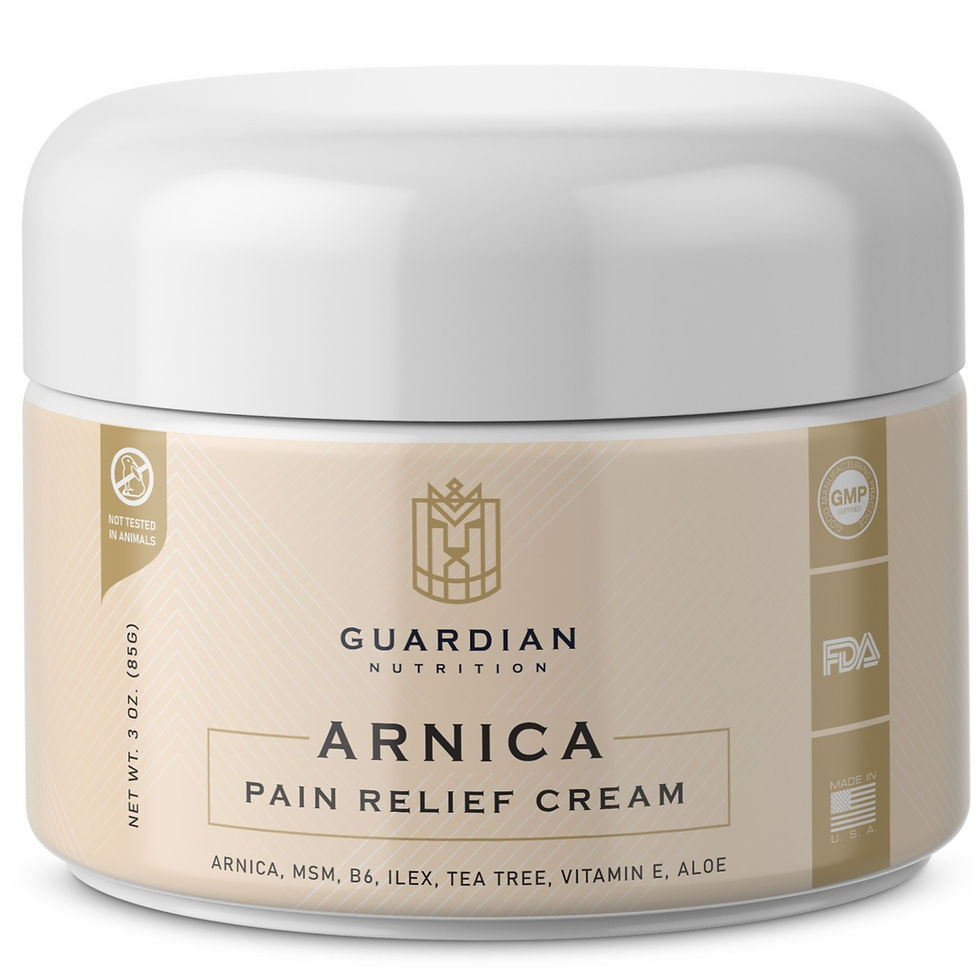Arnica Pain Relief Cream Guardian Nutrition