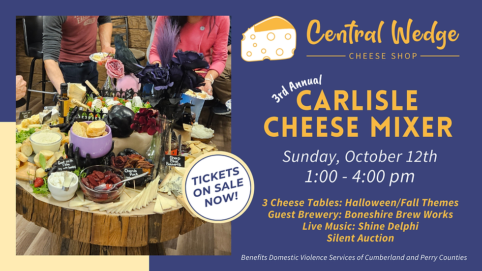 3rd Annual Carlisle Cheese Mixer!