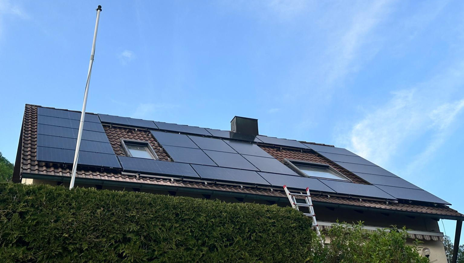 Solaranlage 10kwp Ziegeldach