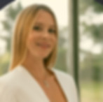 Young Woman blond girl, Face view