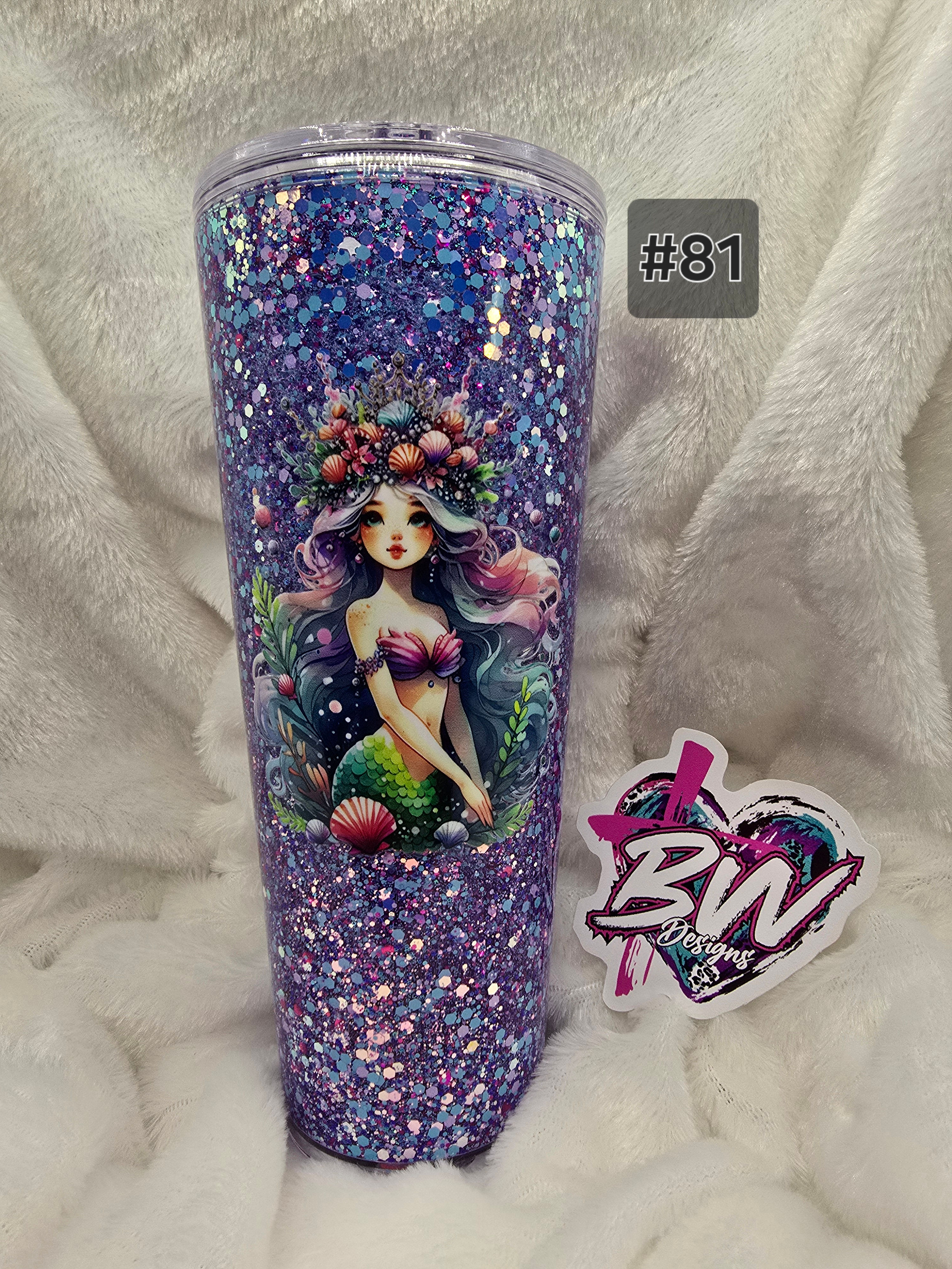 #81 - 24oz Acrylic Snow Globe