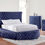 Thumbnail: Round Bedroom Set ( Black,Blue,Gray)