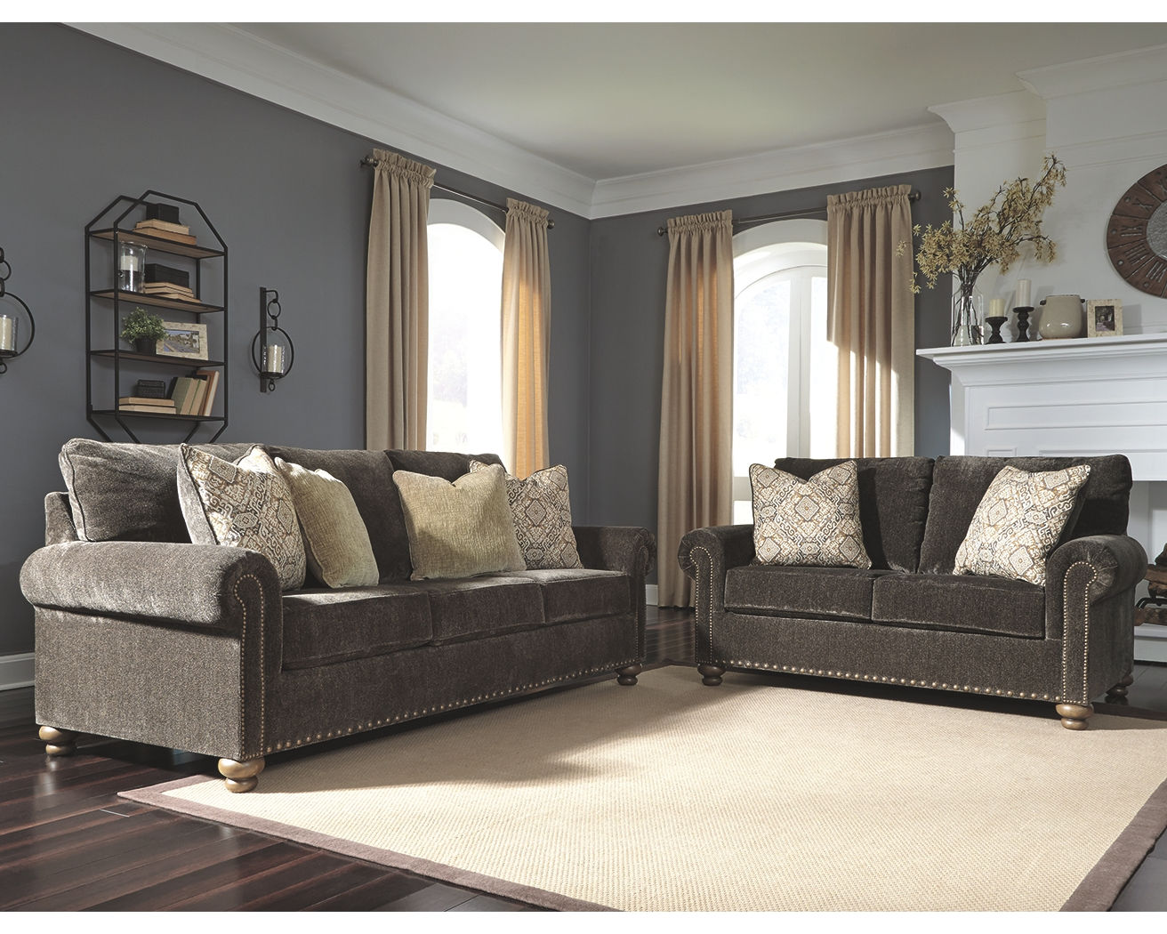 Stracelen - Sable - Sofa & Loveseat