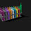 Thumbnail: Colorful silicone tips organized in a rack