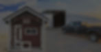 Shed in front of a shop