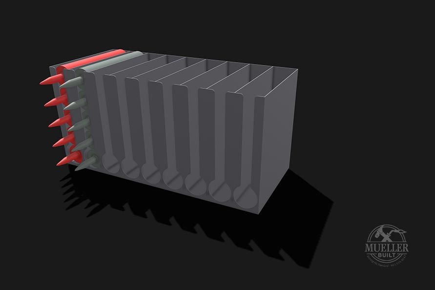 Thumbnail: Gray multi-compartment storage unit