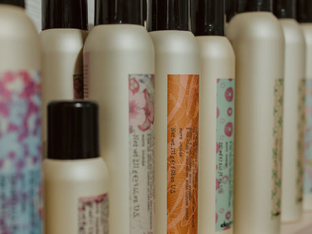 Davines products for blowouts and day two hair