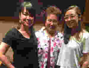 Kristy Totten and Sonja Swanson with Lotus of Siam owner Saipin Chutima