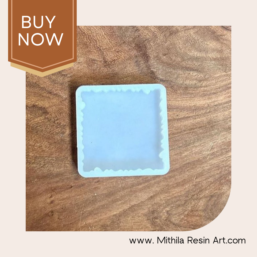 Square Agate Mold for Resin Art (3 Inch )