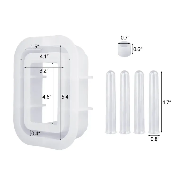 Thumbnail: Resin Vase Planter Silicone Mold For Resin 