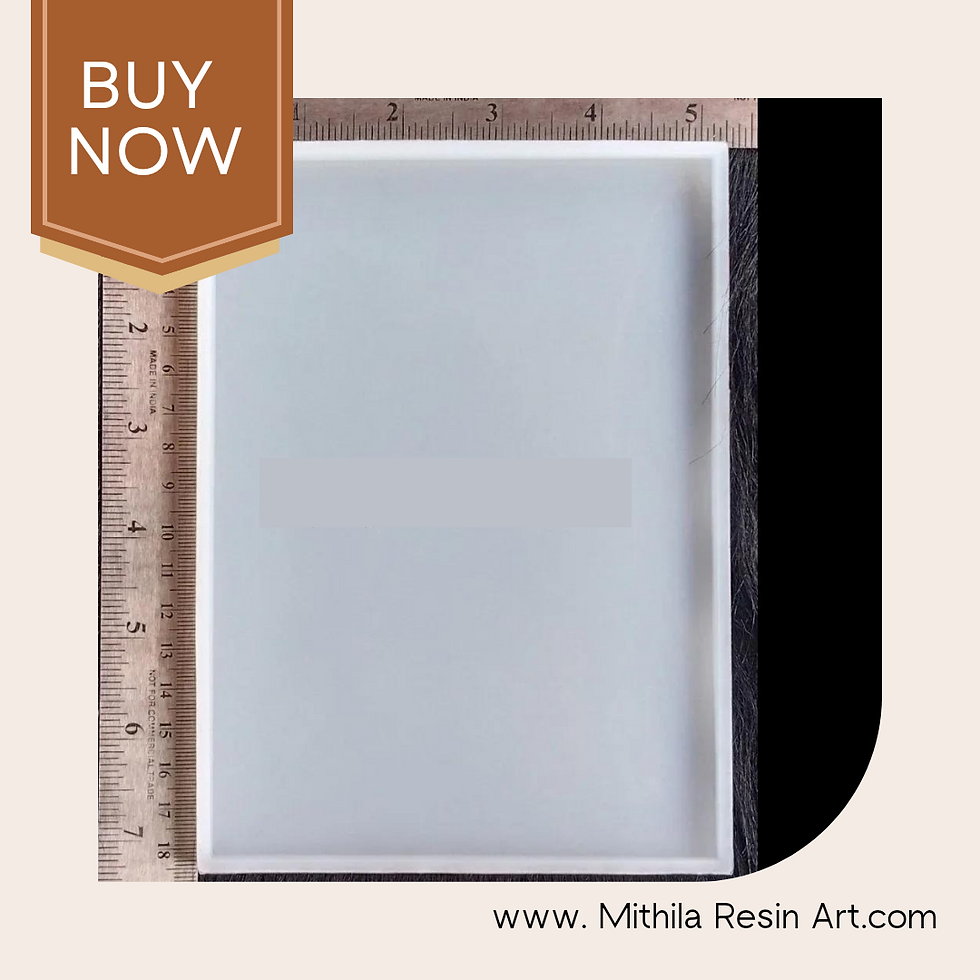 7x5 Rectangle Photo Frame Mold for Resin Art