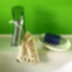 Organic cotton soap saver bag by WombleKnits