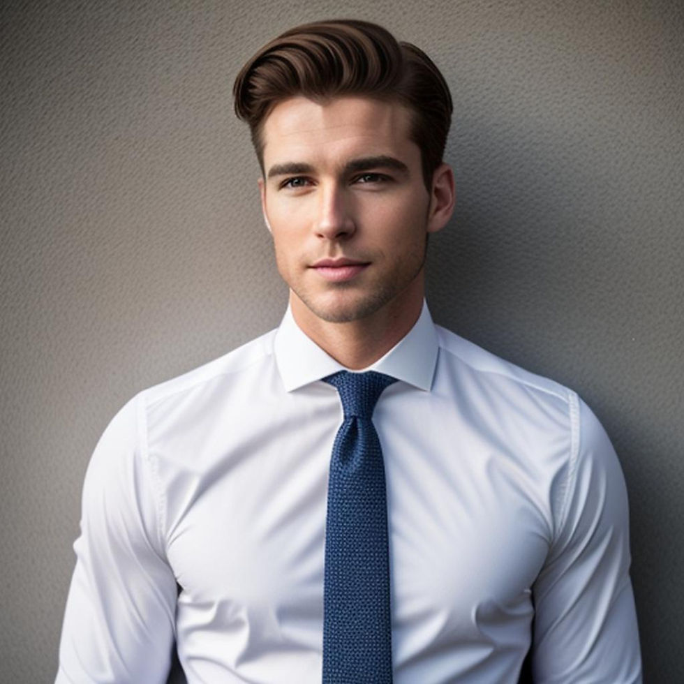 Thumbnail: Men’s Wig – Real Human Hair, Natural-Looking Style