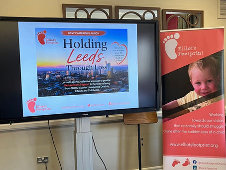 Unveiling Our New Campaign Holding Leeds Through Loss at a Fantastic Event