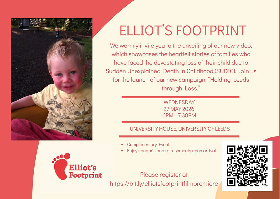 Elliot's Footprint Film Premiere - Holding Leeds Through Loss