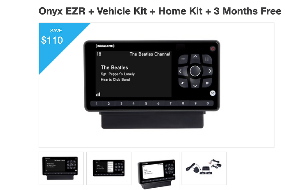SiriusXM Vehicle Kit