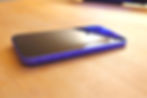 Closeup of the action button