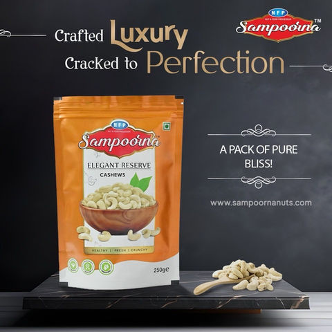 uy cashews online India – high quality kaju by NFP Sampoorna Foods Delhi supplier