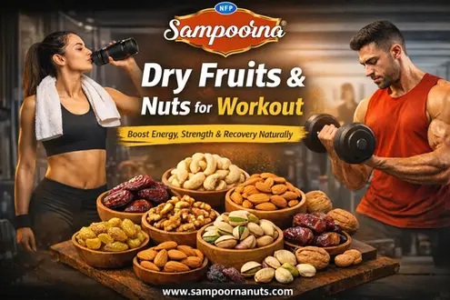 Dry Fruits and Nuts for Workout: The Smart Way to Boost Energy, Strength, and Recovery