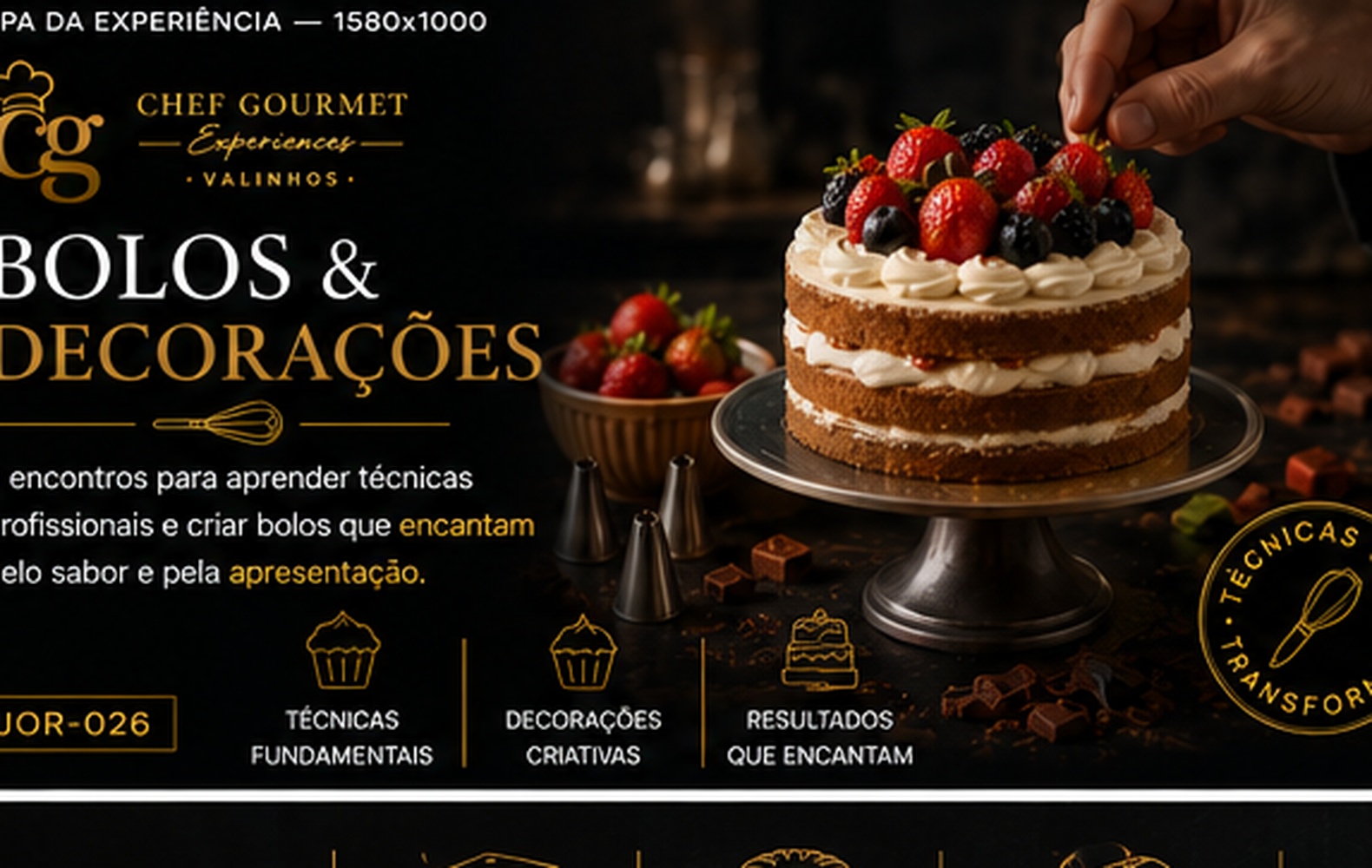 Bolos & Celebrações — família de artes