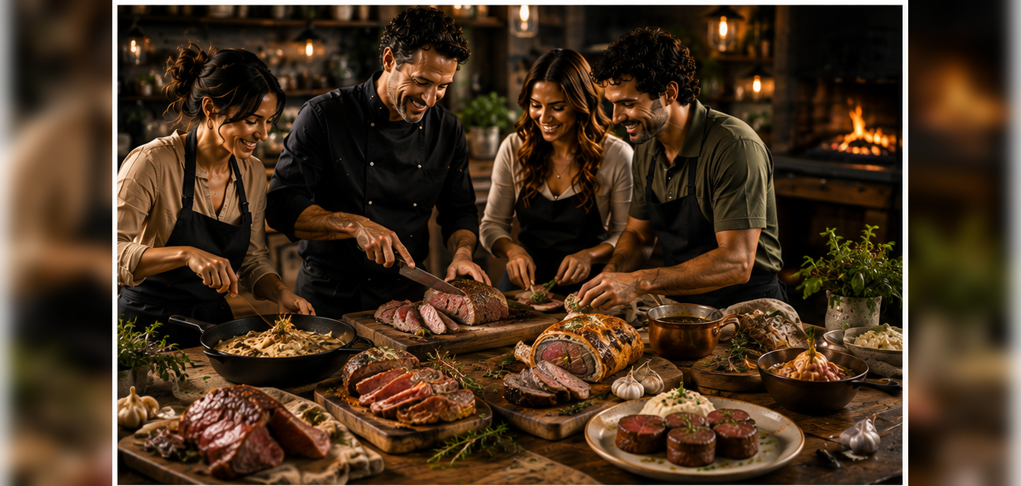 Carnes por Inteiro — família de artes