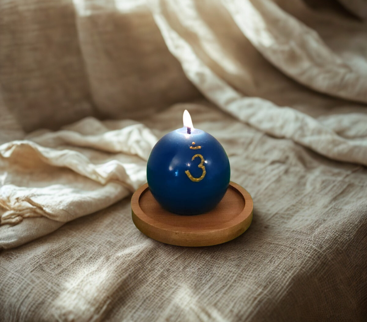 Handmade candle for the Third Eye Chakra