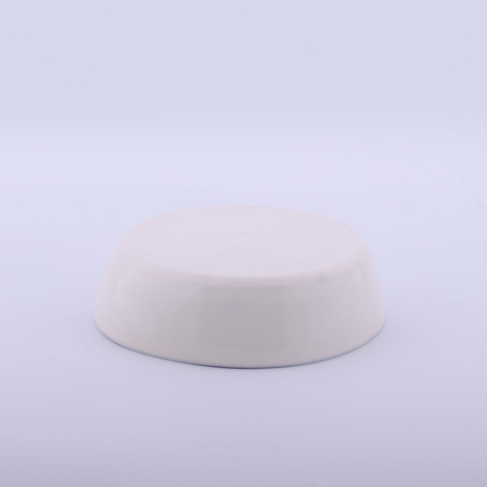 Miniatura: Coupelle en porcelaine blanche