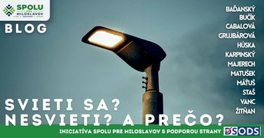 Svieti sa? Nesvieti? A prečo?