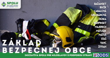 Spolupráca dobrovoľného hasičského zboru obce a samosprávy ako základ bezpečnej obce