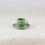 Thumbnail: Wonki Ware espresso cup & saucer -  plain - emerald green