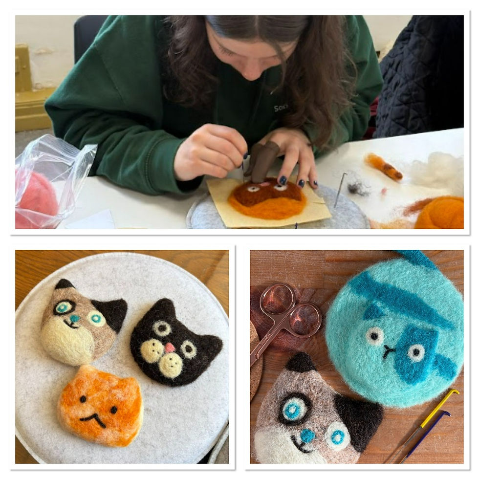 Pocket Pet: Needle Felting Animal Brooch Workshop, Friday 15th May 2026, 6pm-8pm, £38pp