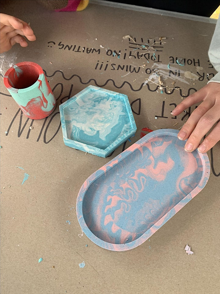 Jesmonite Oval tray workshop, Saturday 25th April 2026, 10.30am-12.30pm, £35