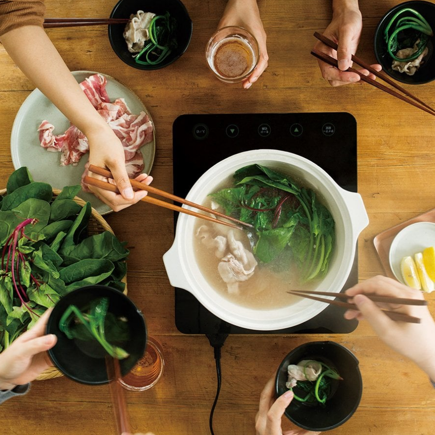 섬네일: Kinto KAKOMI ceramic pot 2.5L