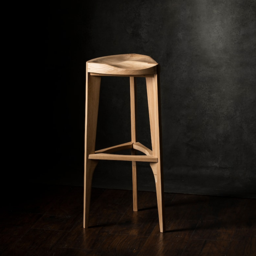 Three Legged Bar/Counter Stool