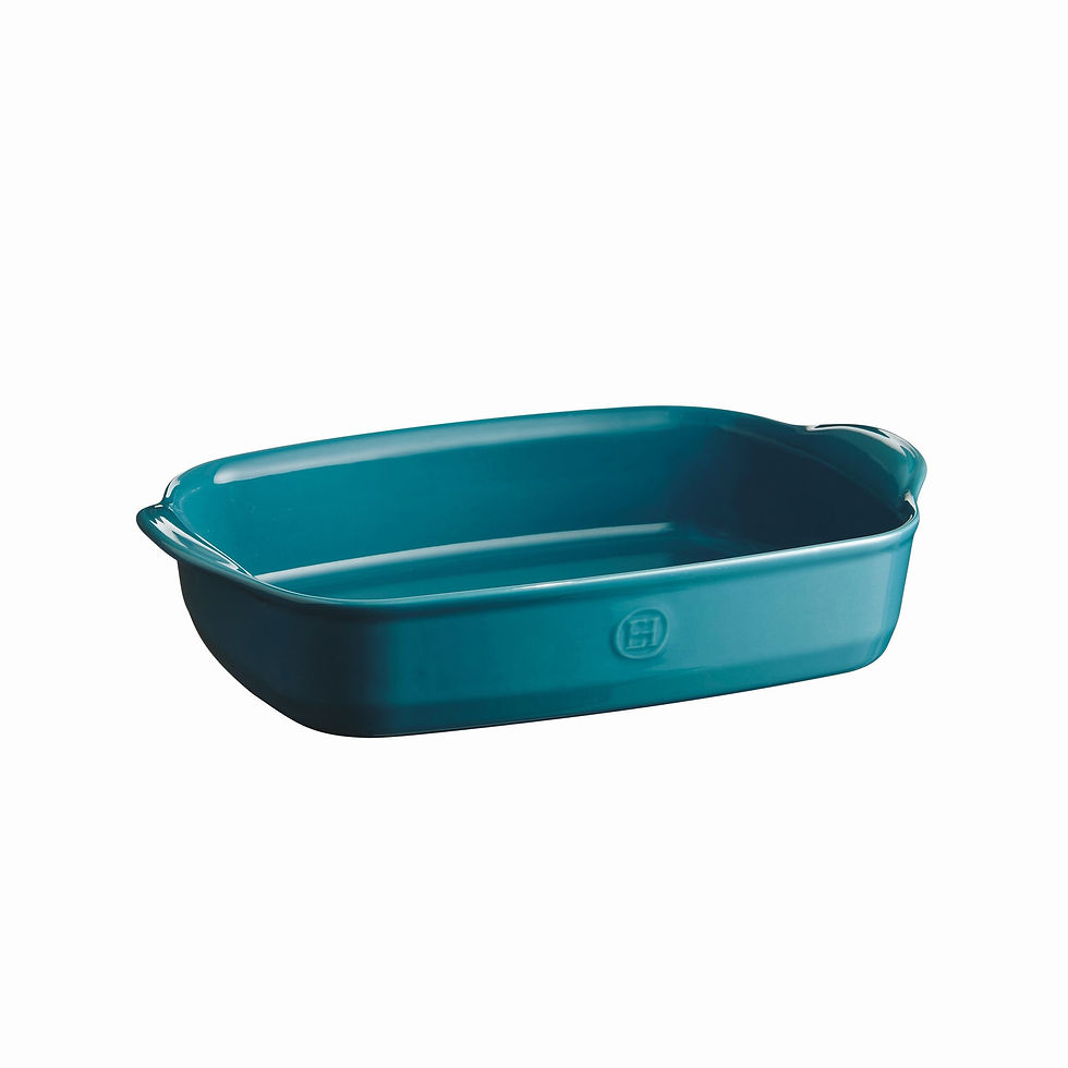 Emile Henry Rectangular Oven Dish Mediterranean Blue