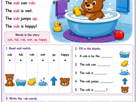 Cub in the Tub