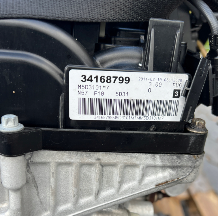 Thumbnail: Moteur complet BMW 3.0 D F10 N57D30A 258CV