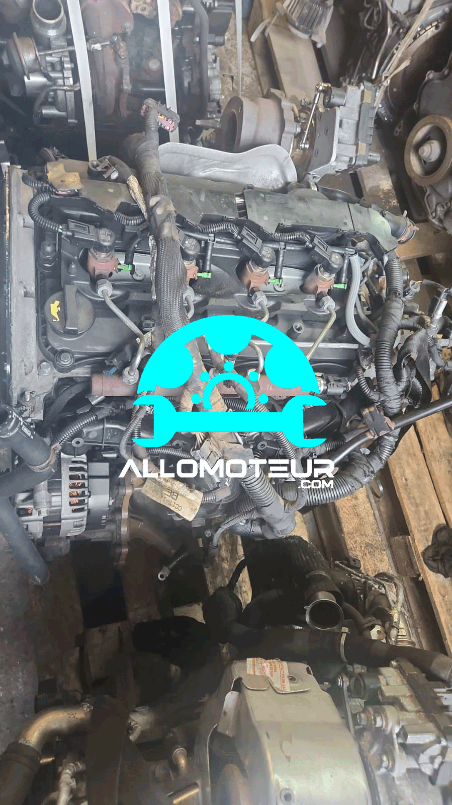 Moteur complet FORD TRANSIT CUSTOM 2.2 155cv CVFF