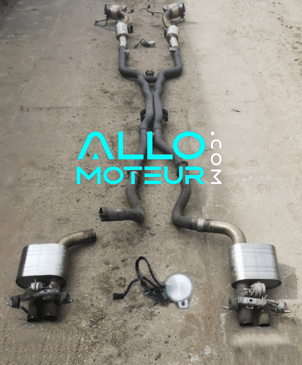 ENSEMBLE D'ÉCHAPPEMENT complet CATALYSEURS + MERCEDES C63 W205 MG MOTORSPORT