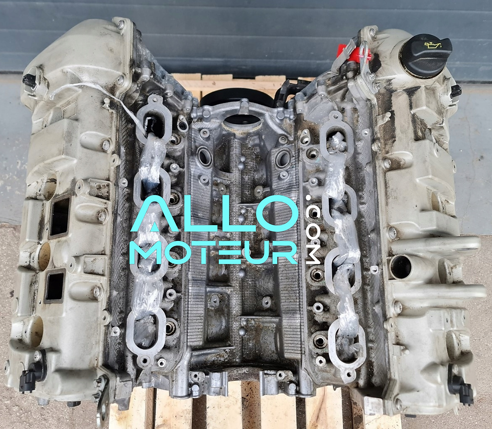Bloc moteur nu culasse PORSCHE CAYENNE II 7P5 4.8 V8 TURBO M4852