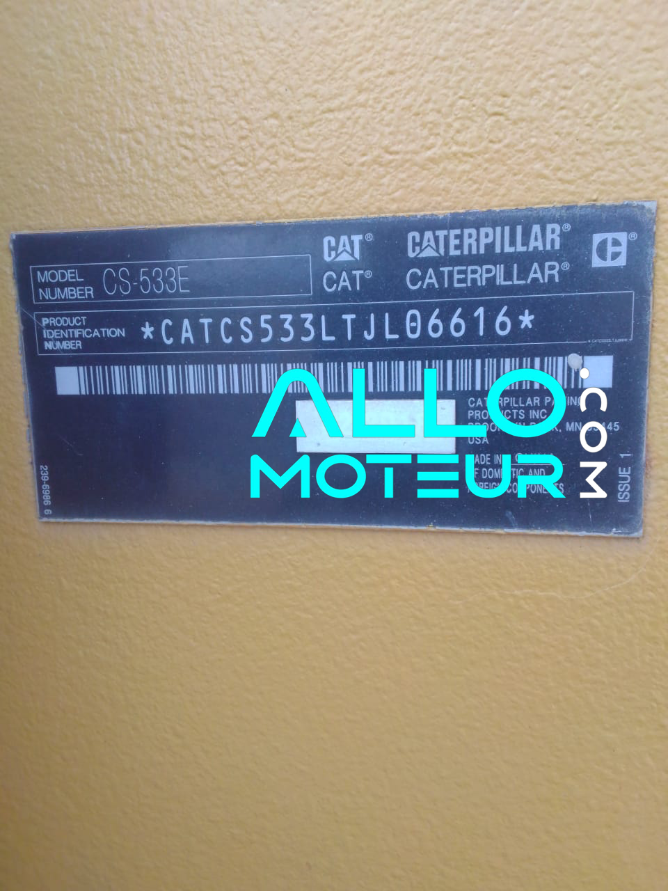 Miniatura: Moteur complet Caterpillar 3066 – CAT 320C / 320D – 6 cylindres ~6,4 L turbo die