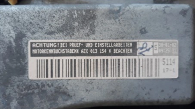 Miniature : Moteur complet Volkswagen 2.3 V5 170 cv AZX