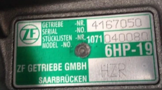 Miniaturebillede: Boite de vitesses AUDI A8 D3 3,0 TDI HZR 6HP-19