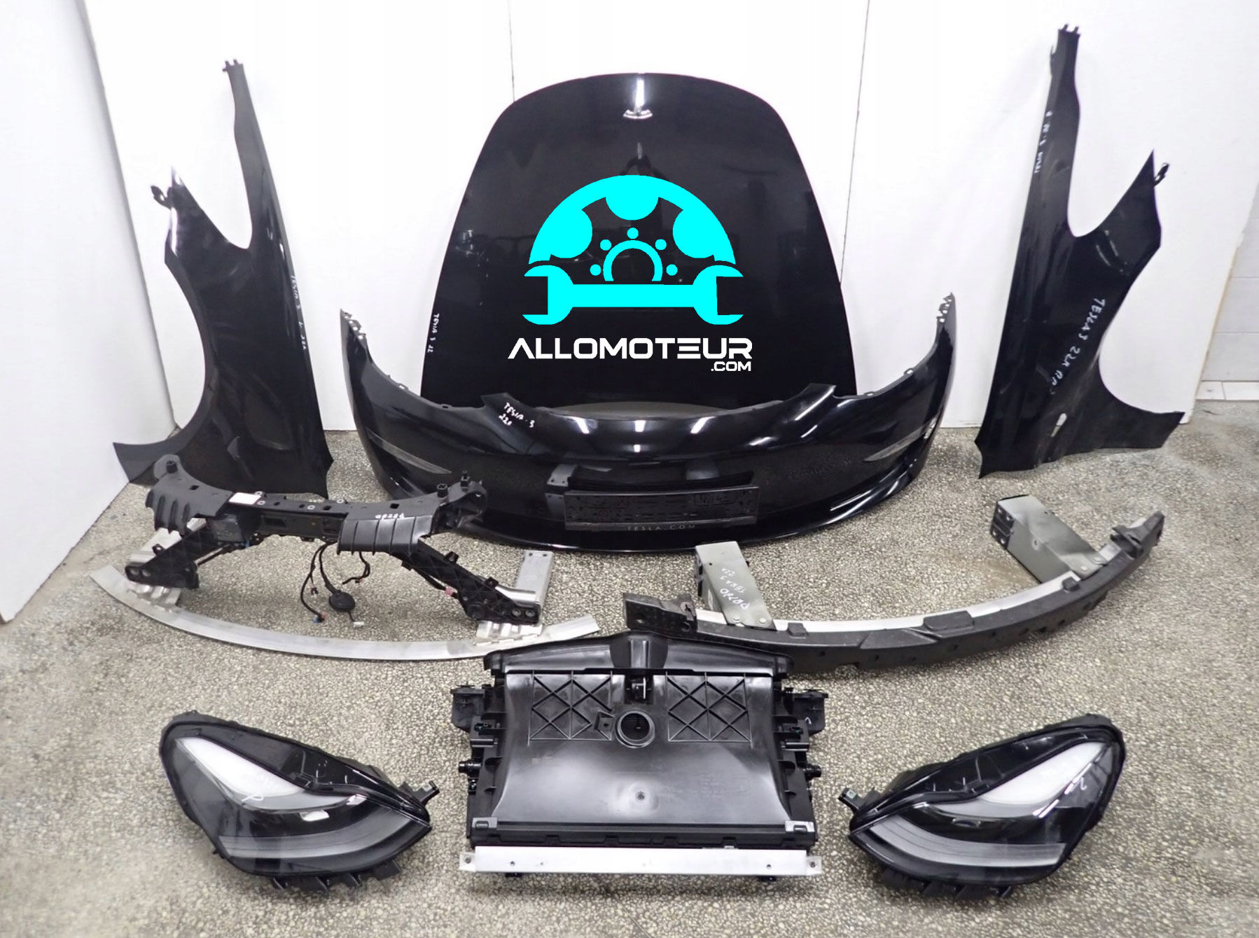 FACE AVANT COMPLETE TESLA MODEL 3