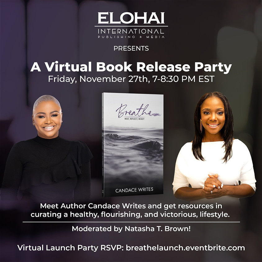 Book Release Party for Breathe by Candace Writes