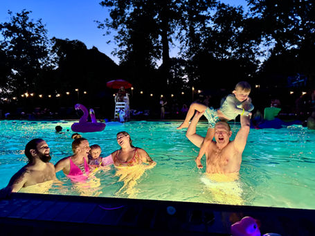 newport news private pool country club swim team beach pier